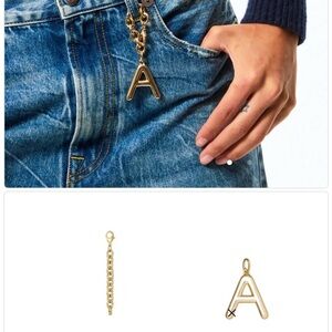 Roxanne Assoulin The Cable Chain Belt Extender /Bag Holder/Key Chain